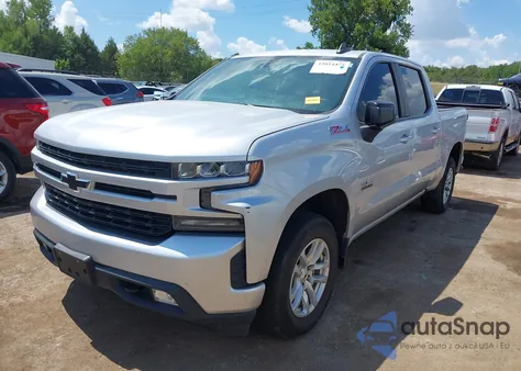 2021 Chevrolet Silverado 1500 4Wd Short Bed Rst из США, поврежденный, VIN 3GCUYEED5MG253156
